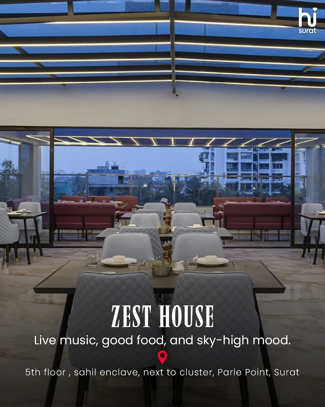 Rooftop Cafes in Surat — photo 4