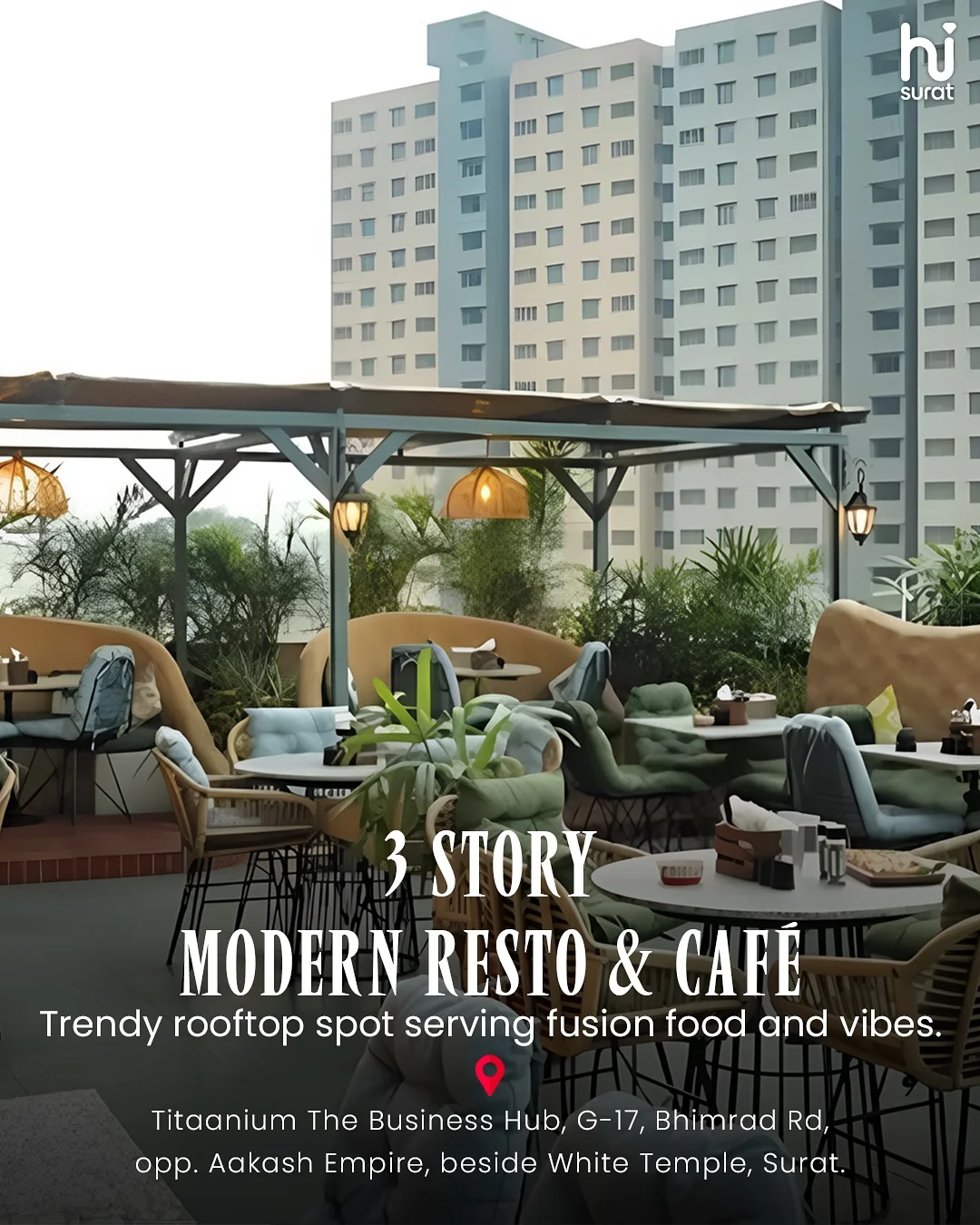 Rooftop Cafes in Surat — photo 6