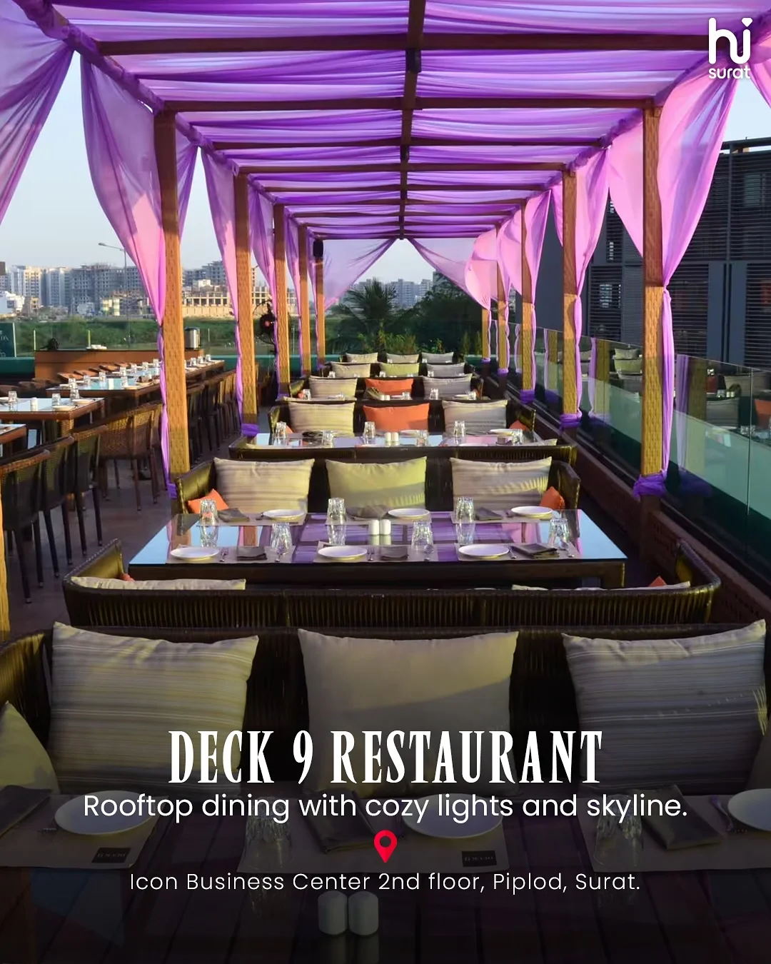 Rooftop Cafes in Surat — photo 7