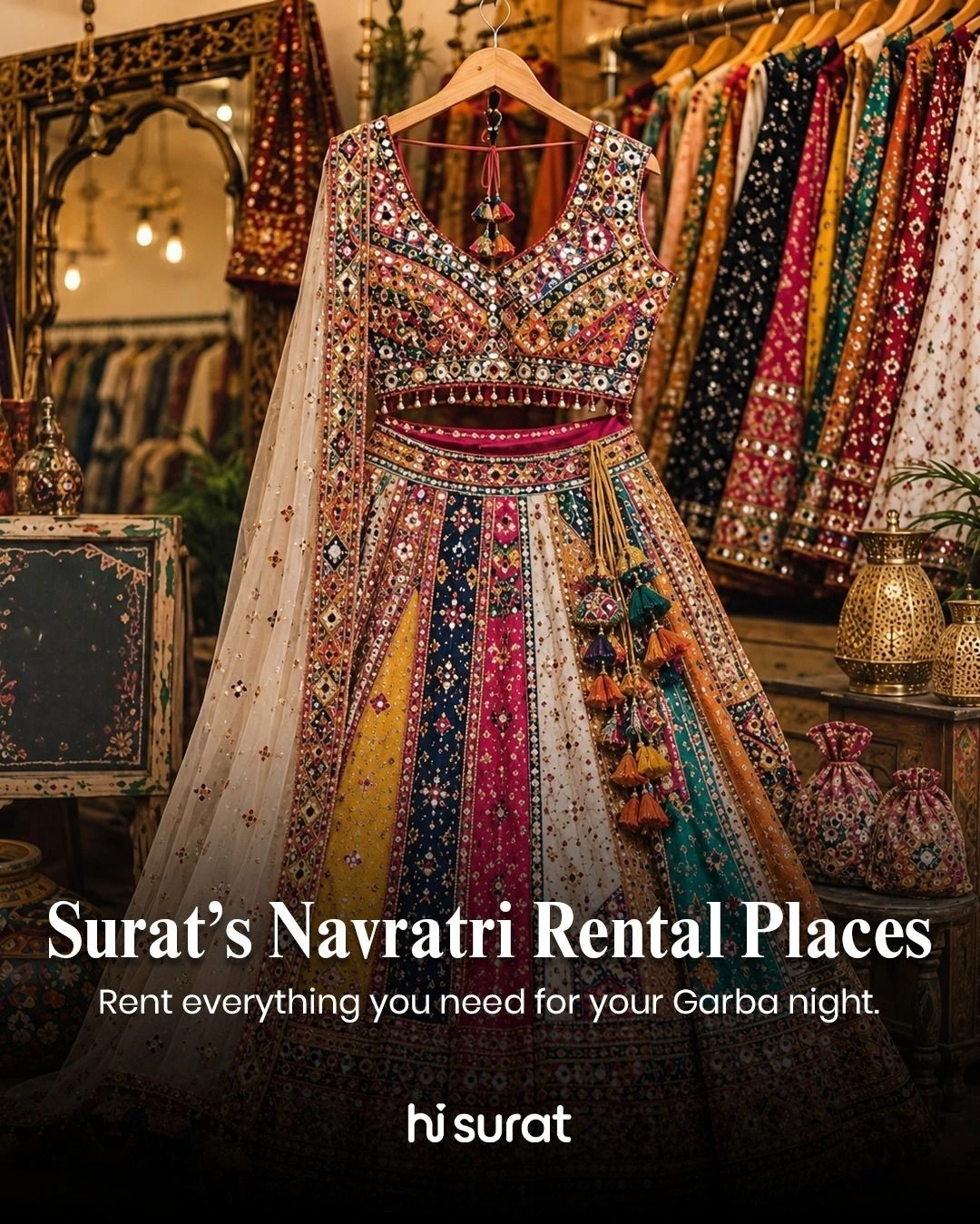 Surat's Navratri Rental Places